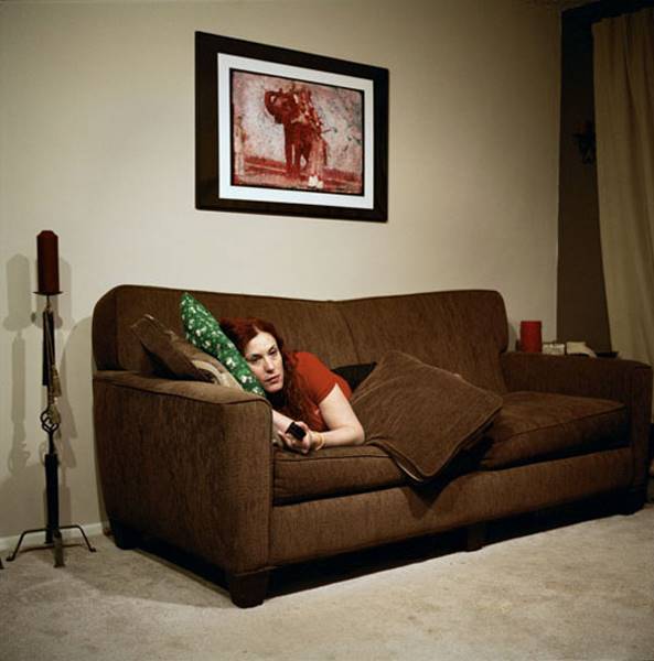 Watching TV
