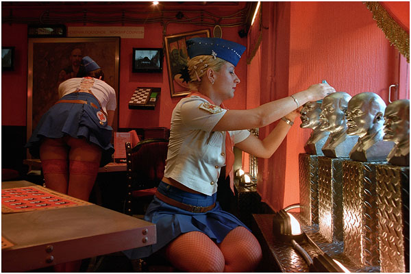 "Zov Ilyitcha"  (Lenin's Mating Call) restaurant.